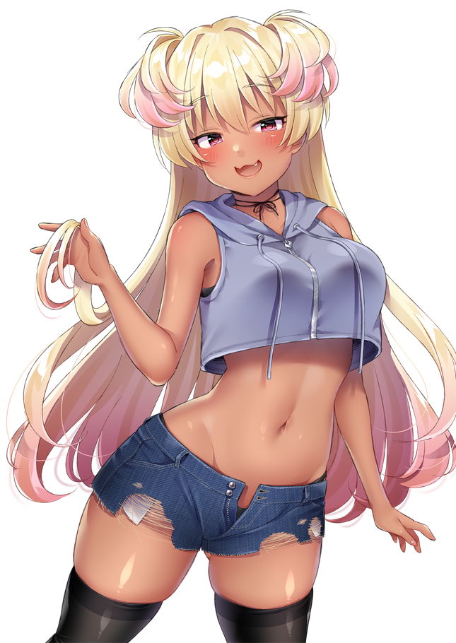 「褐色ちゃん
刺さる人がいれば嬉しい 」|虎んとのイラスト