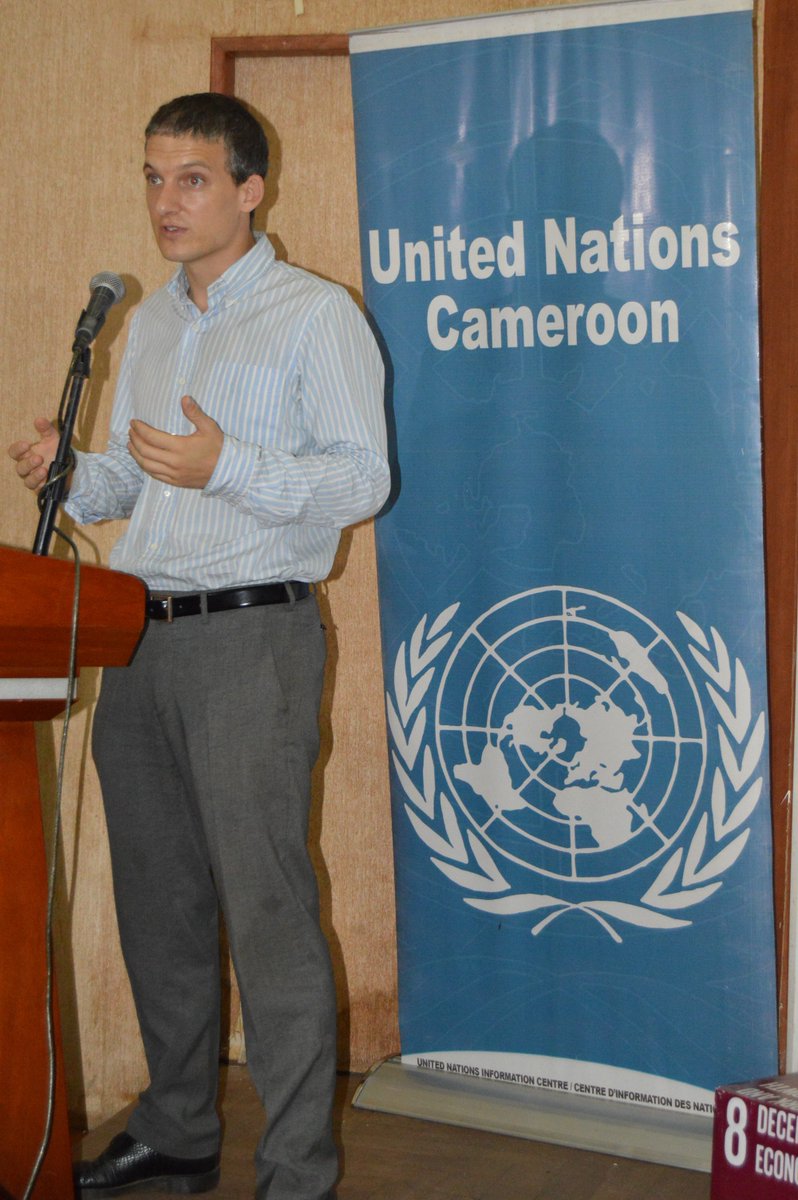 UNIC_Yaounde's tweet photo. Who will write our history? 
@UN_Cameroon marked the Int. Day Commemoration in Memory of the  Victims of the Holocaust with a global screening event of the film Who Will Write Our History, Ed_talks on #peace #tolerance to students by Rep. of @UnescoYaounde and Embassy of Isreal. https://t.co/IPUjiZ8bOh