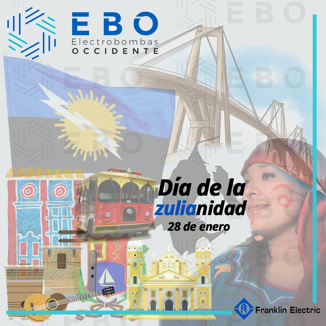 infoebo's tweet photo. Buen día! comenzamos este inicio de semana diciendo feliz día de la zulianidad hoy estamos orgullosos de decir Yo Soy Zuliano..
#SomosEBO  #Lunes28 #InicioDeSemana #YoSoyZuliano 

#Agua #Equipos #BombasDeAgua #Pozos #Riego #Agricultura #Ganaderia https://t.co/txYpNQwbyn