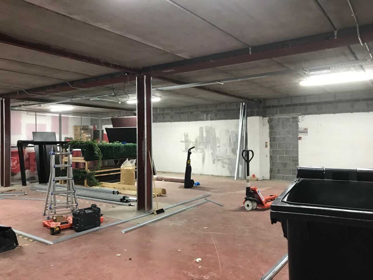 LtdDfl's tweet photo. Work underway in Ballymount Dublin for the new Virgin Media studios @VirginMediaIE @VirginMediaNews https://t.co/zbG2Ay1cxF