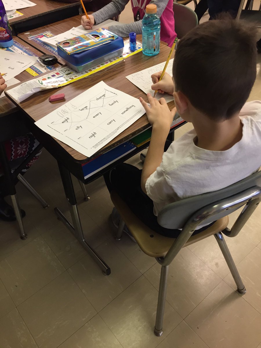 GalloDunn's tweet photo. Happy Monday!  C22 is learning the meaning of and how to spell trick words from Fundations with fabulous sentences! https://t.co/zPwhrWMa7S