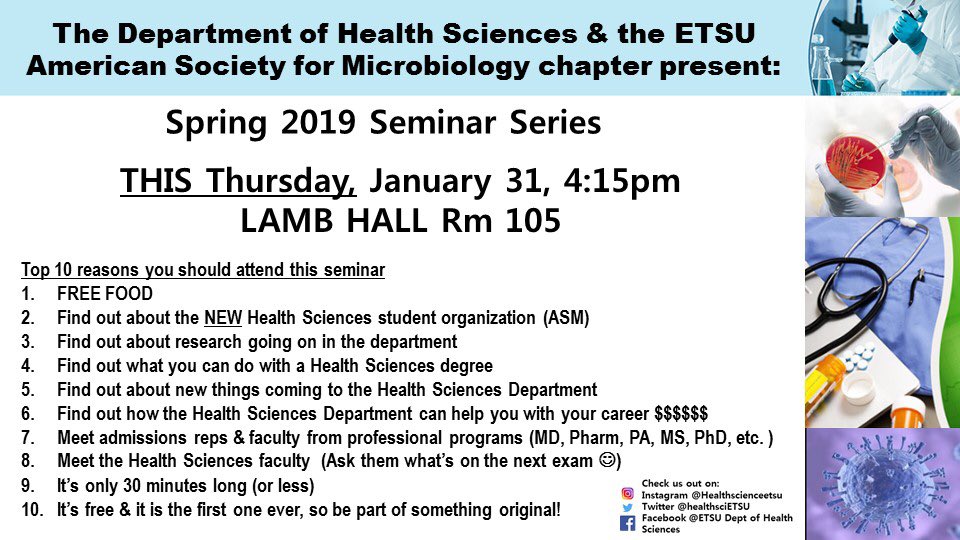 Health Science Dept tweet media