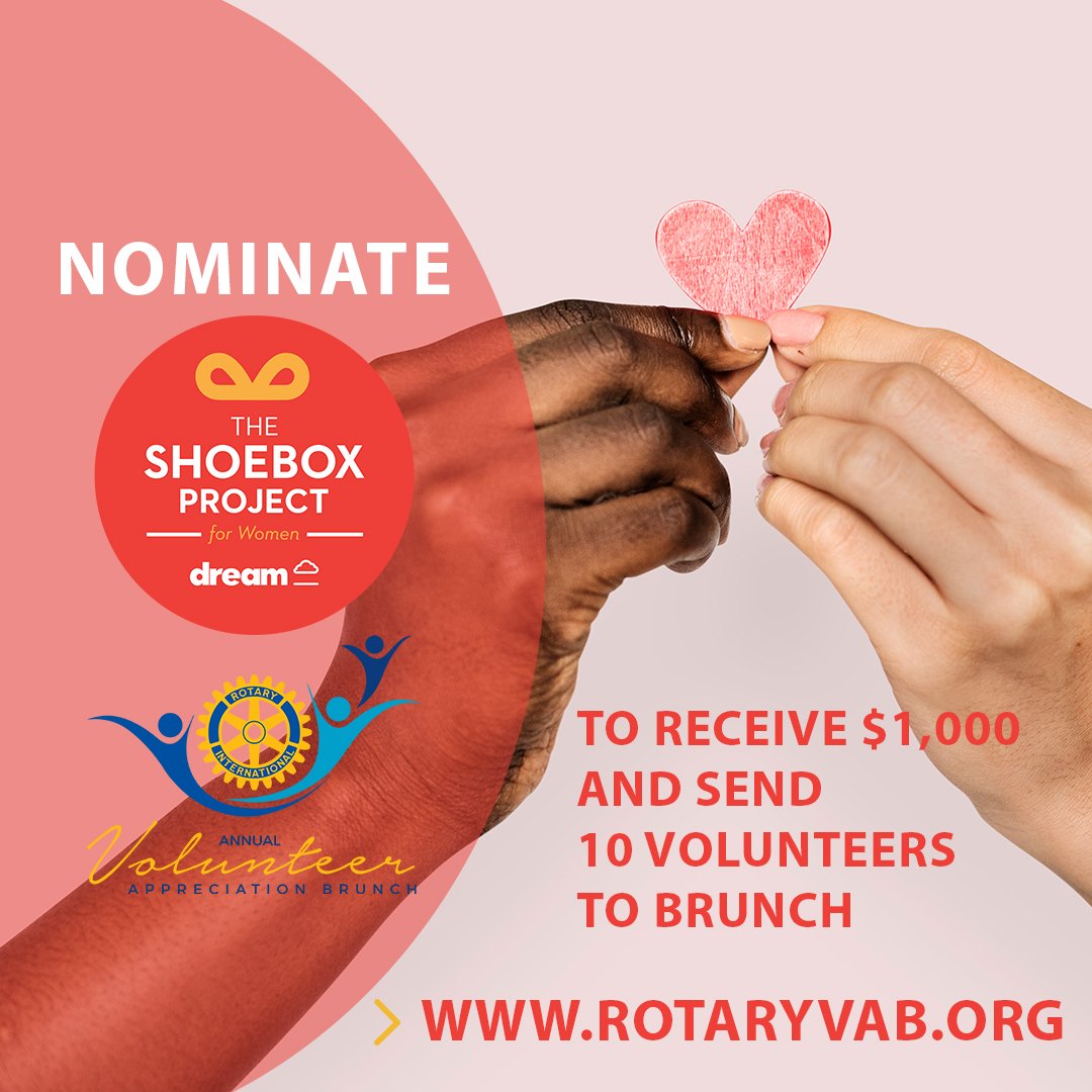 Just 3 days left to nominate The Guelph-Wellington Shoebox Project for Women for this meaningful #VolunteerAppreciation award. You can submit your nomination at rotaryvab.org until Jan. 31st! #rotaryvab #celebratevolunteers @shoeboxcanada