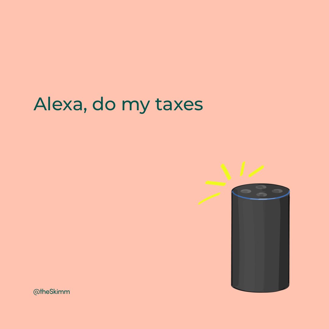 You asked, we answered. Now you can get the Daily Skimm news on your Alexa or Google Home. A real person will read it to you. Bye, robot voice. #SkimmLife