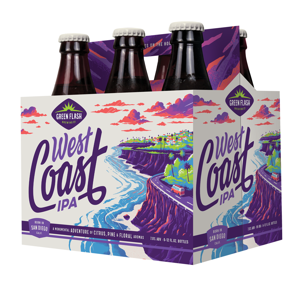 Green Flash Rebrands with Return of West Coast IPA and Launch of 2019 Lineup Community