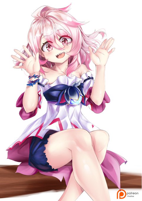 Laby - Elsword #elsword #娜薇 #laby #エルソード #貧乳 #ピンク髪 #樹上 #女の子  