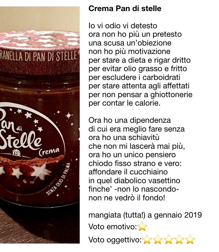 Le Recensioni In Rima On Twitter Crema Pan Di Stelle Lerecensioninrima Recensioni Reviews Review Food Foodreviews Cibo Cucina Cucinare Ristoranti Italianfood Poesia Poetry Rime Rima Poesiainrima Rimes Writing Foodandwine