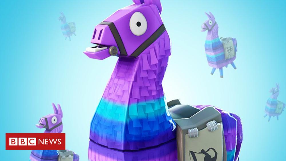 techanglr's tweet image. Fortnite #loot box #llamas go #seethrough bbc.in/2G5HXFq