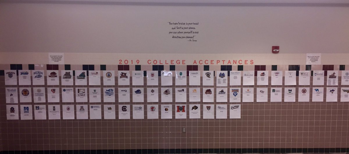 GuidingRams's tweet photo. So proud of our ⁦@classof2019_nhs⁩!! Remember to keep updating your Naviance with your acceptances so we can add you to the wall 🌟 https://t.co/OQuFbWrIUP