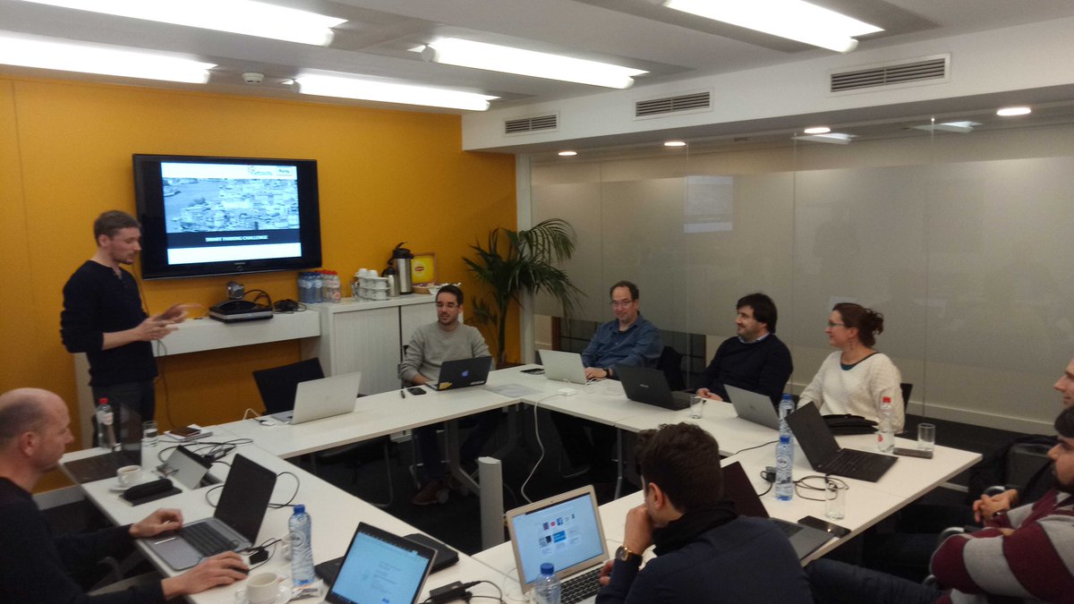 emberscity's tweet photo. The best way to start a week is ... together! π€ Our team is in Brussels rehearsing for tomorrow's final review of the European Commission. Wish us good luck π #EMBERSCity https://t.co/mwMrTnYhMW