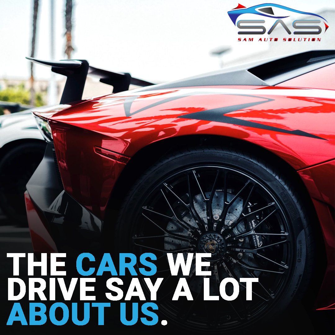 SamAutoSolution's tweet image. "The cars we drive say a lot about us." #car #usedcar #samautosolution #mondaymotivation