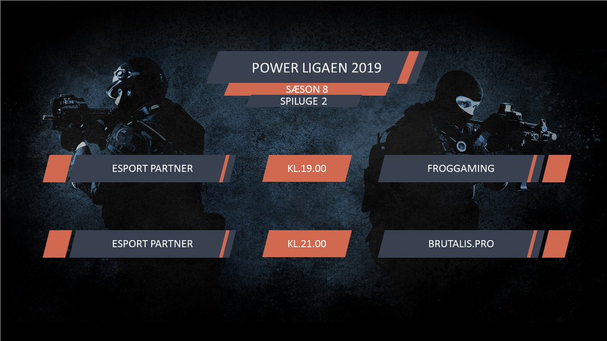 I aften går det løs i POWER ligaens 2. runde, hvor vi spiller imod @Team_FroGGaming klokken 19.00 og <a href="/brutalispro/">Brutalis</a> kl.21.00.

Følg med her twitch.tv/dust2tv