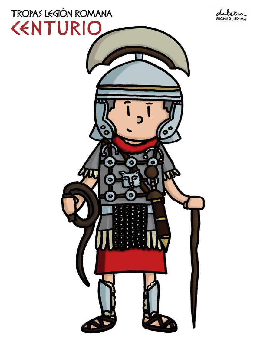 CharlieXiva's tweet photo. La legión romana y sus unidades:
El #Centurio estaba al mando de una #Centuria. El más veterano recibía el cargo de #PrimusPilus y ostentaba el cargo de #PraefectusCastrorum al cargo del #Castra. Llevaba la #vitis y una cresta lateral #LegiónRomana #Latín #4ESO @CarmelitasVila https://t.co/E2BAQiZdKX