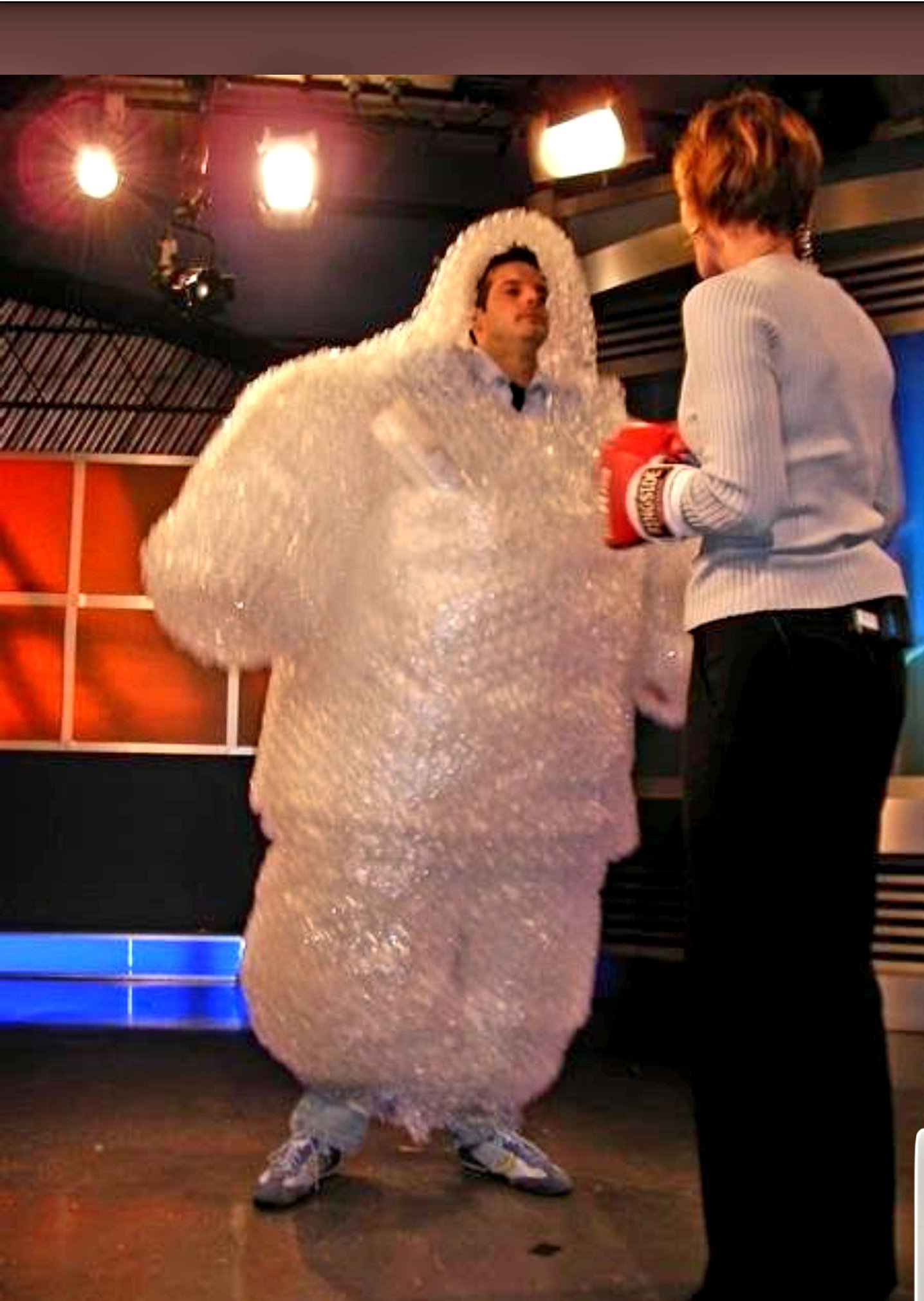 Adult Bubble Suit Costume