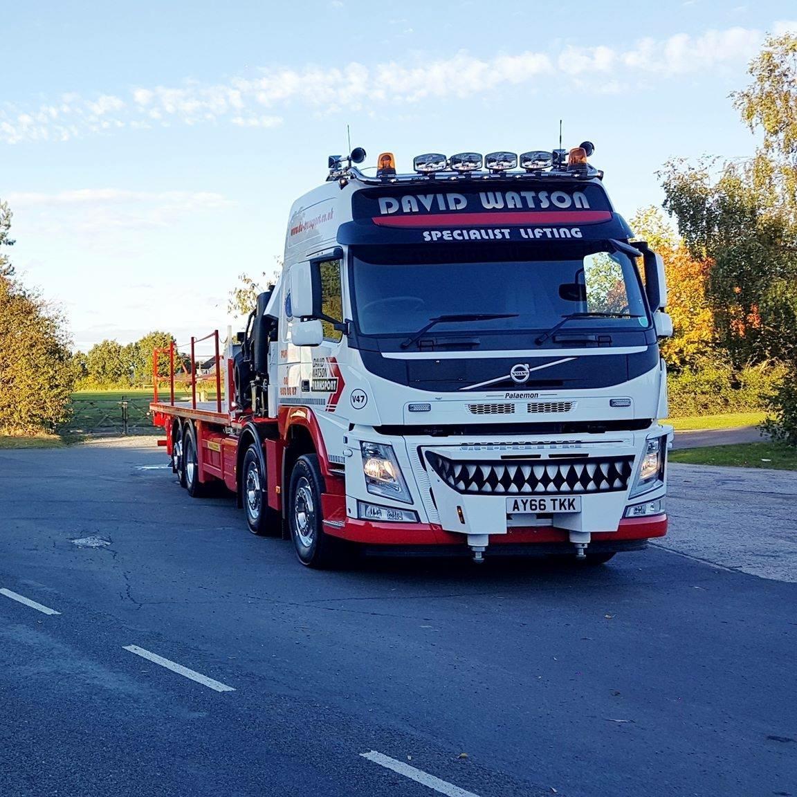 Great smile on this truck,  just getting ready to hit the road.