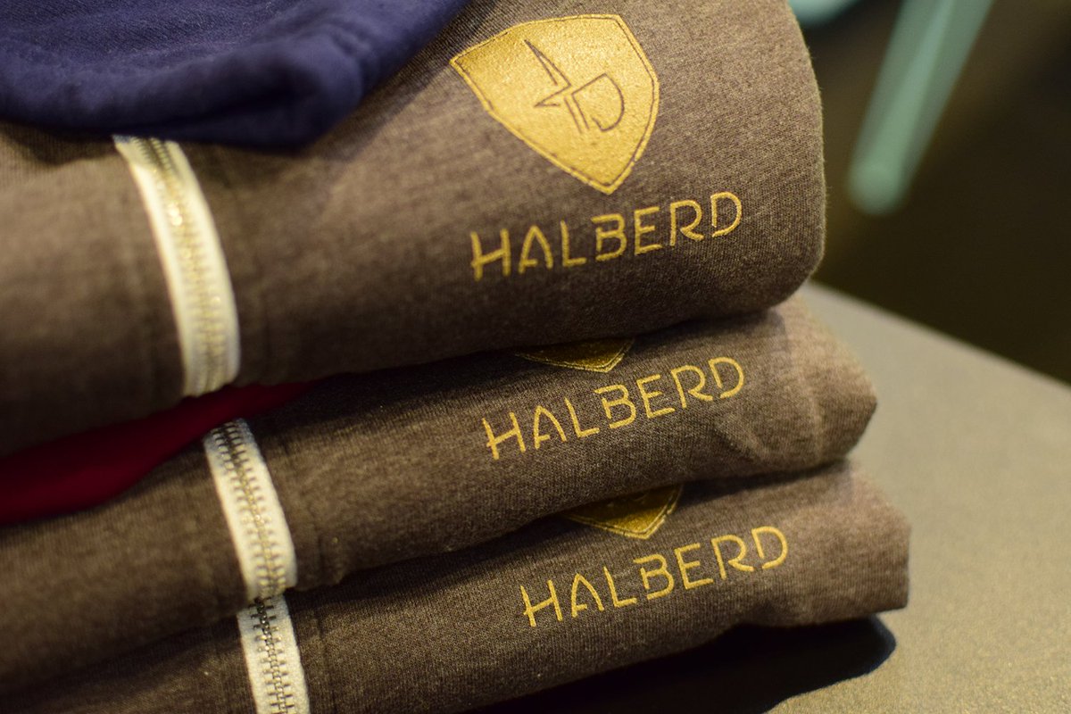 As a thank you to everyone for sticking around during our hiatus we're doing a giveway!

Give this tweet a like and a retweet, and we'll randomly choose 5 people to receive a Halberd hoodie and a Halberd mousemat.

The winners will be drawn Friday 1st Feb

#HalberdDesks #giveaway