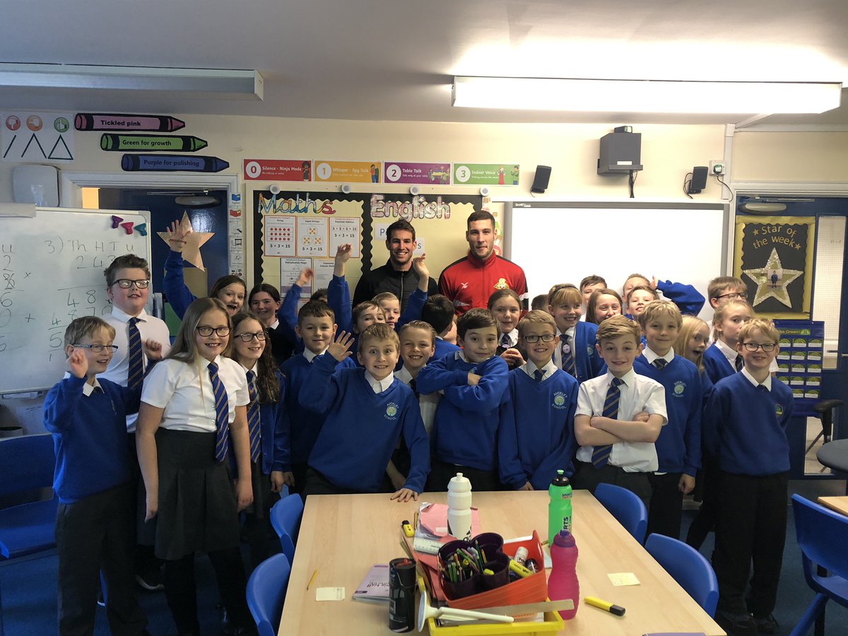 ROVERS ROADSHOW and have been answering questions from children at