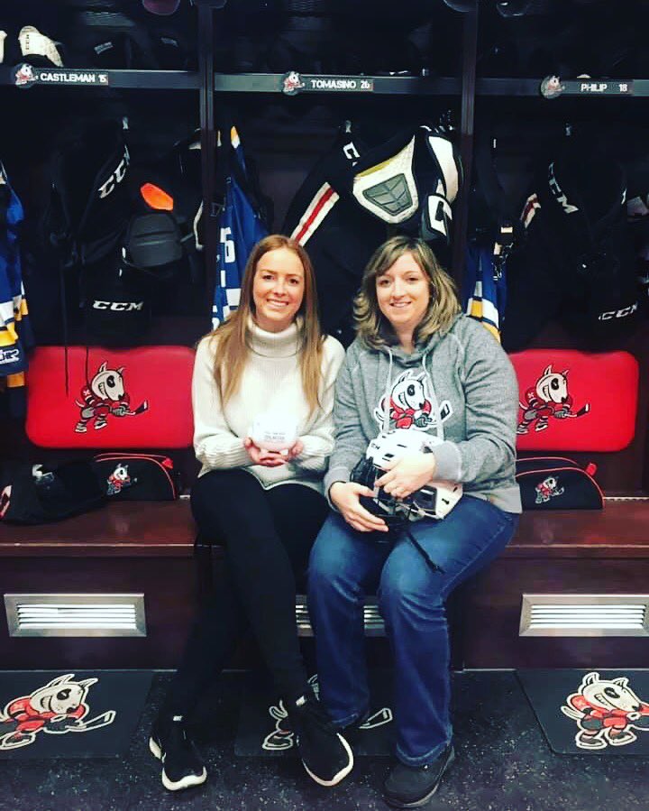 We’re #pigspotting in the the dog house this morning 🐶Thank you to <a href="/OHLIceDogs/">Niagara IceDogs</a> for supporting of our <a href="/fill_the_pig/">Fill The Pig, Feel Better!</a> in partnership with <a href="/MeridianCU/">Meridian CU</a>. Adoption week kicks off this morning! Stop by any MeridianCU in Niagara this week &amp; adopt your little piggy #fillthepig #kidscount