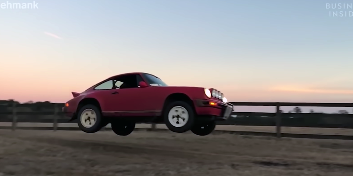 Luxury4play's tweet photo. Watch: Here’s Where All Those Bad Ass Porsche Safaris Have Been Coming From... https://t.co/Jvvfsop7hP