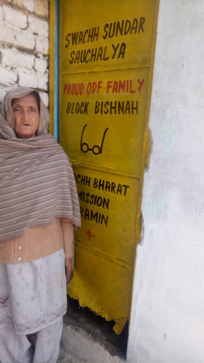 JammuSwachh's tweet photo. Ek kadam swacchata ki aur".
Swachh Sundar Shauchalaya in block Bisnah, district Jammu. #sanitation #swachhjammu #swachhbharatabhiyan #cleanlinessdrive https://t.co/z2dCmkLwFl