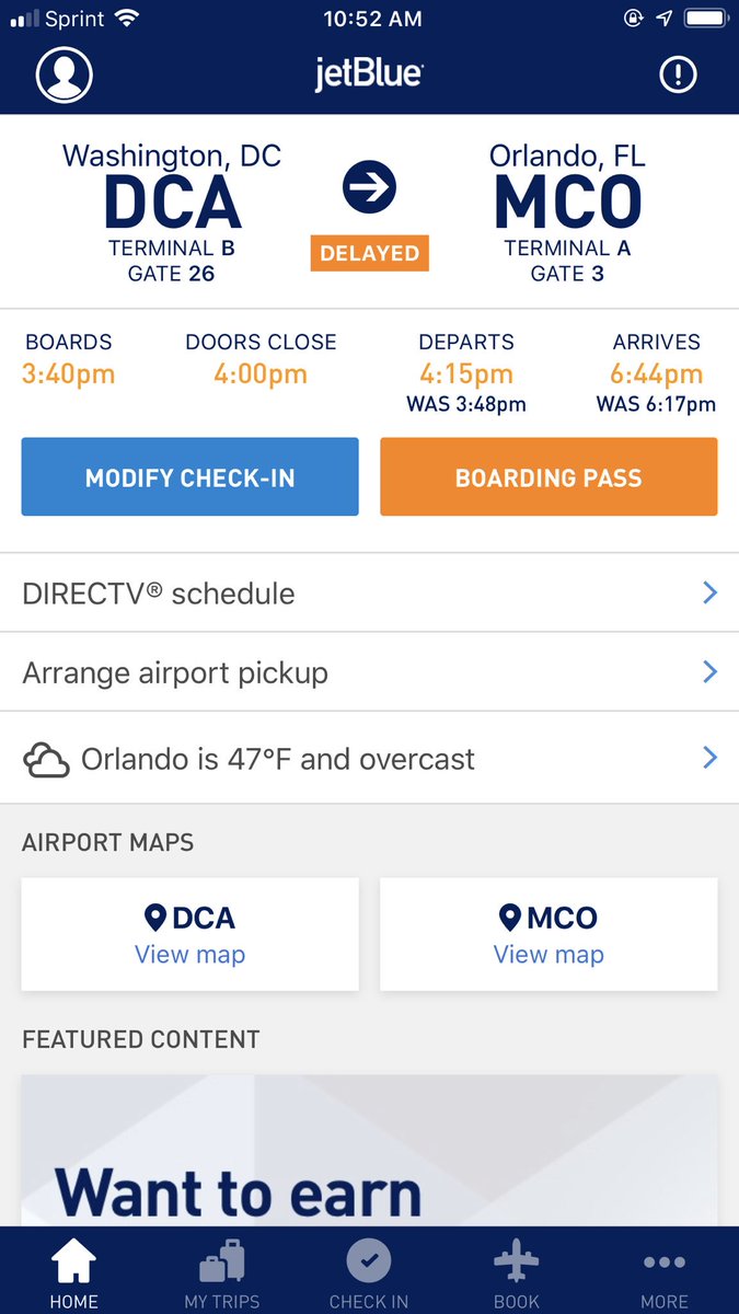 InfamousXrey's tweet image. Here come the delays... @JetBlue