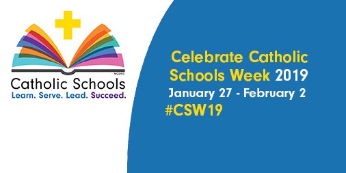 Happy Catholic Schools Week!