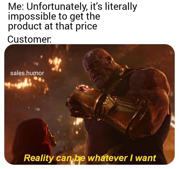 Sales Humor tweet media