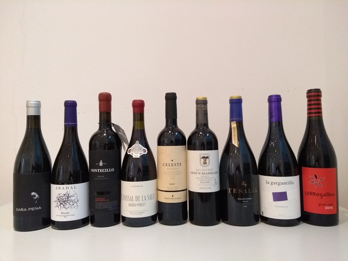 Empezamos fuertes la semana con una más que atractiva cita con estos 9 prometedores estrenos tintos del año 2018 en la #España vinícola, presentados por un comunicador de la talla de Luis <a href="/RVGarciaNavarra/">García de la Navarra</a> bit.ly/2Rn48ZM