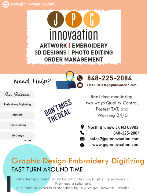 catheridigitize's tweet image. #embroidery #digitizing #usa #clippingpath #artwork #photoediting #3dpuff #jpginnovaation Visit: jpginnovaatiion.com