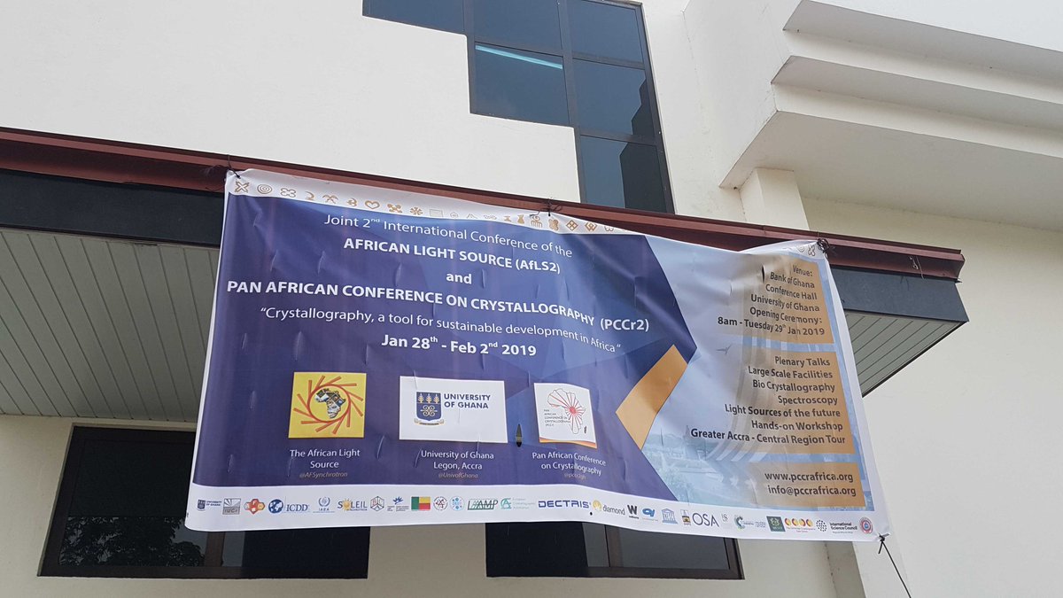 ccdc_cambridge's tweet photo. We've arrived in Ghana for the 2nd Pan-African Conference on Crystallography​, Attending? Don't forget our free CSD-Enterprise workshop tomorrow at 11.30am: https://t.co/WHDxcY7VQA #PCCr2 #AfLS2 @pccr2gh https://t.co/ghW2LfMhYa