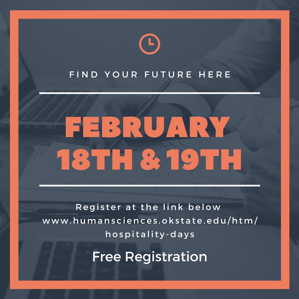 Big news from the H-Days committee: student registration for 2019 is FREE!!

💼 humansciences.okstate.edu/htm/hospitalit…