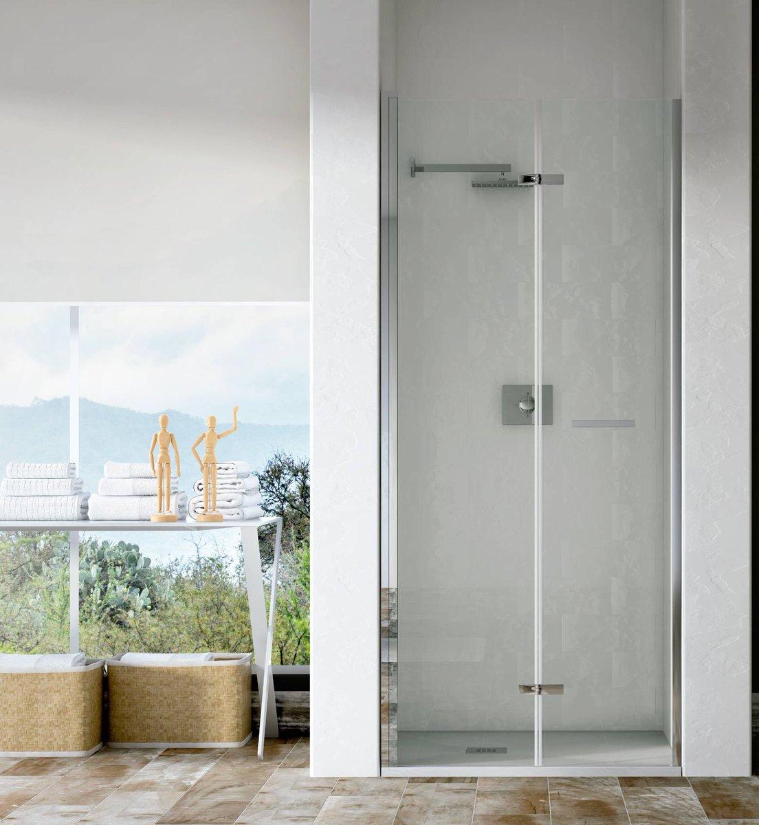 Avez-vous espace limité dans votre #salledebain? Envie de changer votre rideau de #douche? Découvrez notre porte de douche pliante spéciale pour des douches petites! Délai de livraison de moins de 15 jours ouvrables et transport inclus dès 295€ 🚚 ✔️! 
buff.ly/2NQJmRH