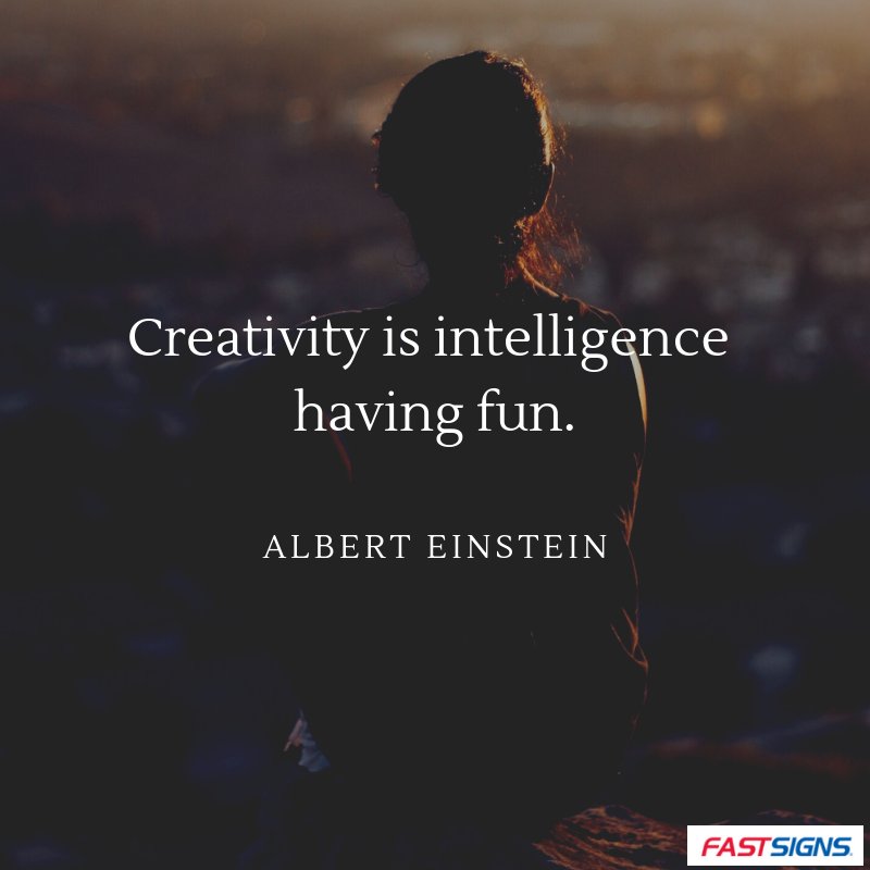 fastsigns1900's tweet photo. Happy Monday! Let your creativity run wild this week. #motivationmonday https://t.co/UsjUGCgZsd
