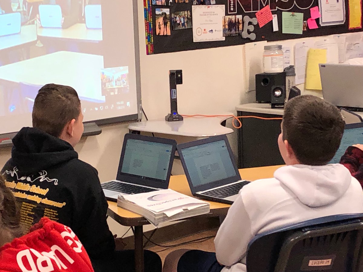 KOliverRRPS's tweet photo. Connecting ELA classrooms @LincolnMS10 & @RioRanchoMVMS via @GoogleHangouts to debate a law requiring adult permission for kids under 18 to purchase unhealthy food π @lucero_erin @ElcrazB @RRPS_EST1994 #FutureReady #IgnitingStudentPotential https://t.co/piJ4ds5wmn