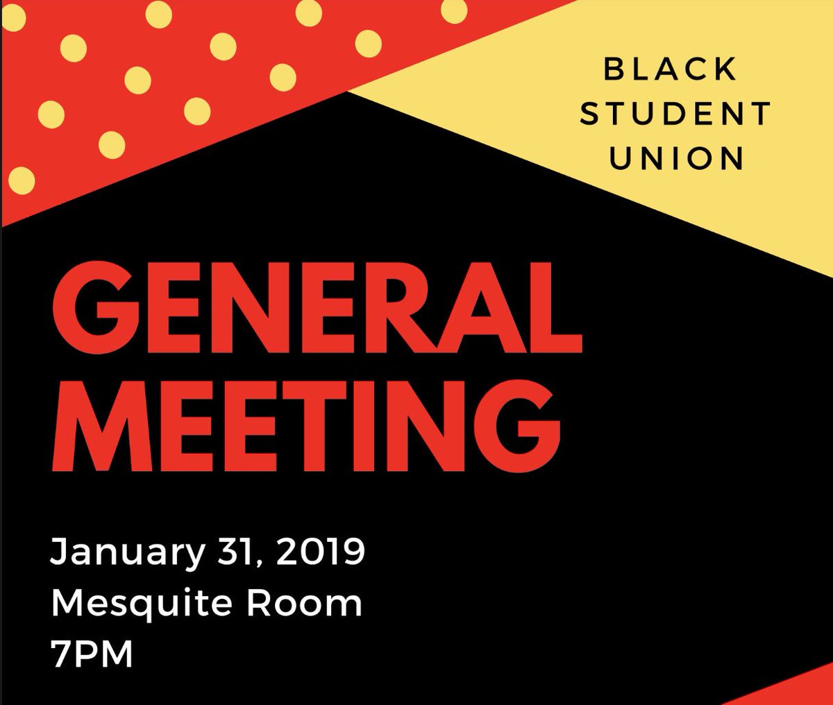 UTSA_BSU's tweet photo. Our first general meeting of the semester is Thursday at 7:00 PM! Make sure to bring a friend 🤗 https://t.co/1vhVA1IIqR