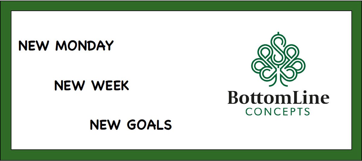 BottomLineSave's tweet image. #MotivationMonday #BottomLineConcepts