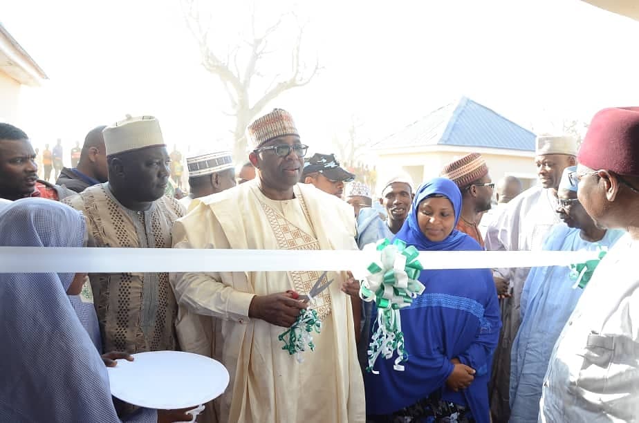 As part of the drive to improve healthcare delivery from the grassroots, His Excellency, Governor M. A. Abubakar recently commissioned the newly built and equipped Primary Healthcare Center in Kattuje. This is one out of the 19 PHCs built by His Excellency the Governor.