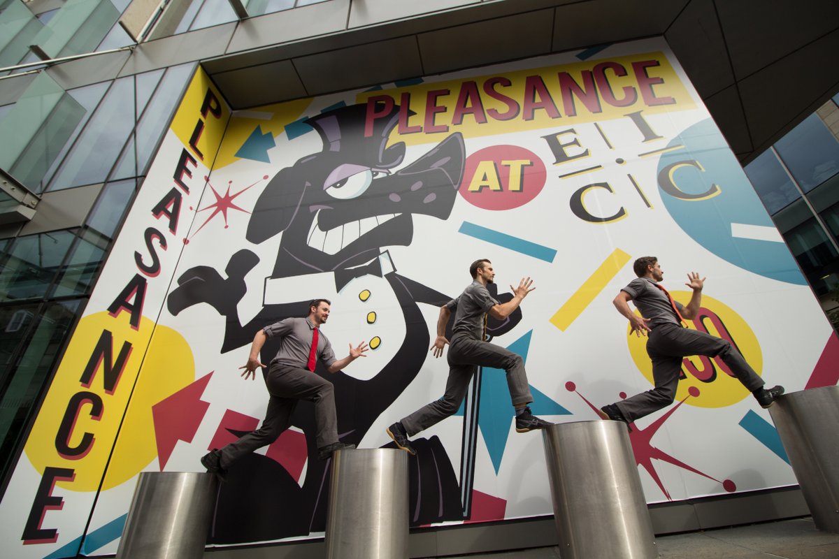 ThePleasance's tweet photo. We're Hiring! 

Are you a graphic design whiz who fancies creating designs for the biggest arts festival in the world and beyond? We're looking for a new Graphic Designer to join the team. Deadline this Sunday, 3rd Feb: https://t.co/4CW77sCTkT https://t.co/5Yc3M2rzvn