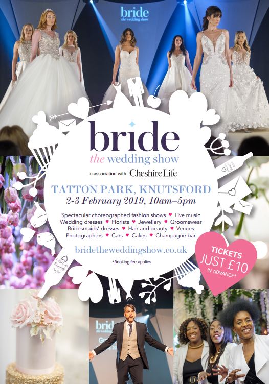 Looking forward to the @BrideWedShow at @tatton_park this weekend 💍🥂 

Come see us on stand 311, where our team will be on hand to discuss ideas for your big day!

Buy your half price tickets here: bit.ly/2zYhFRH 

#theweddingshow