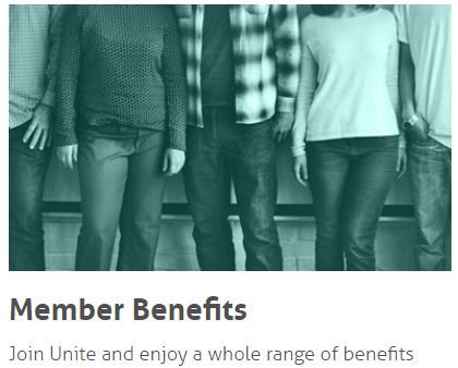 unitetheunion's tweet photo. Unite member offers &amp; benefits >> Being a Unite member not only means having support in the workplace it also means access to range of other fantastic benefits ✔️ 

Find out more >> https://t.co/V41Ga01xae https://t.co/cOs8STXPTR