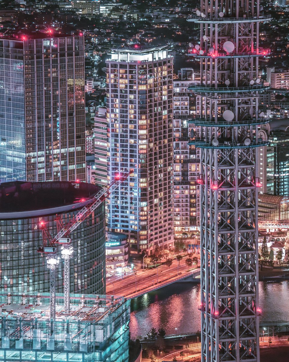 Fabrik View サイコパスや攻殻機動隊のような夜景に憧れる ふぉと 東京カメラ部 Zk 夜景 横浜 ファインダー越しのわたしの世界