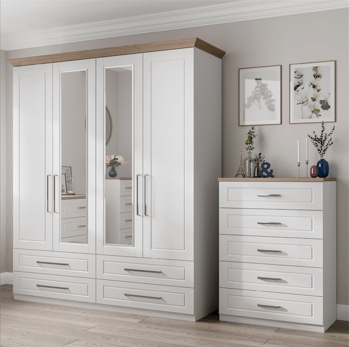 KingstownHull's tweet photo. Say Hello to Harper - our new for 2019 bedroom collection! This modular collection offers versatility for the modern home whilst also featuring touch sensor lighting to shelves and on-trend Rose Gold or Brushed Nickel handles to doors and drawers. https://t.co/Ql4EOvUVmy