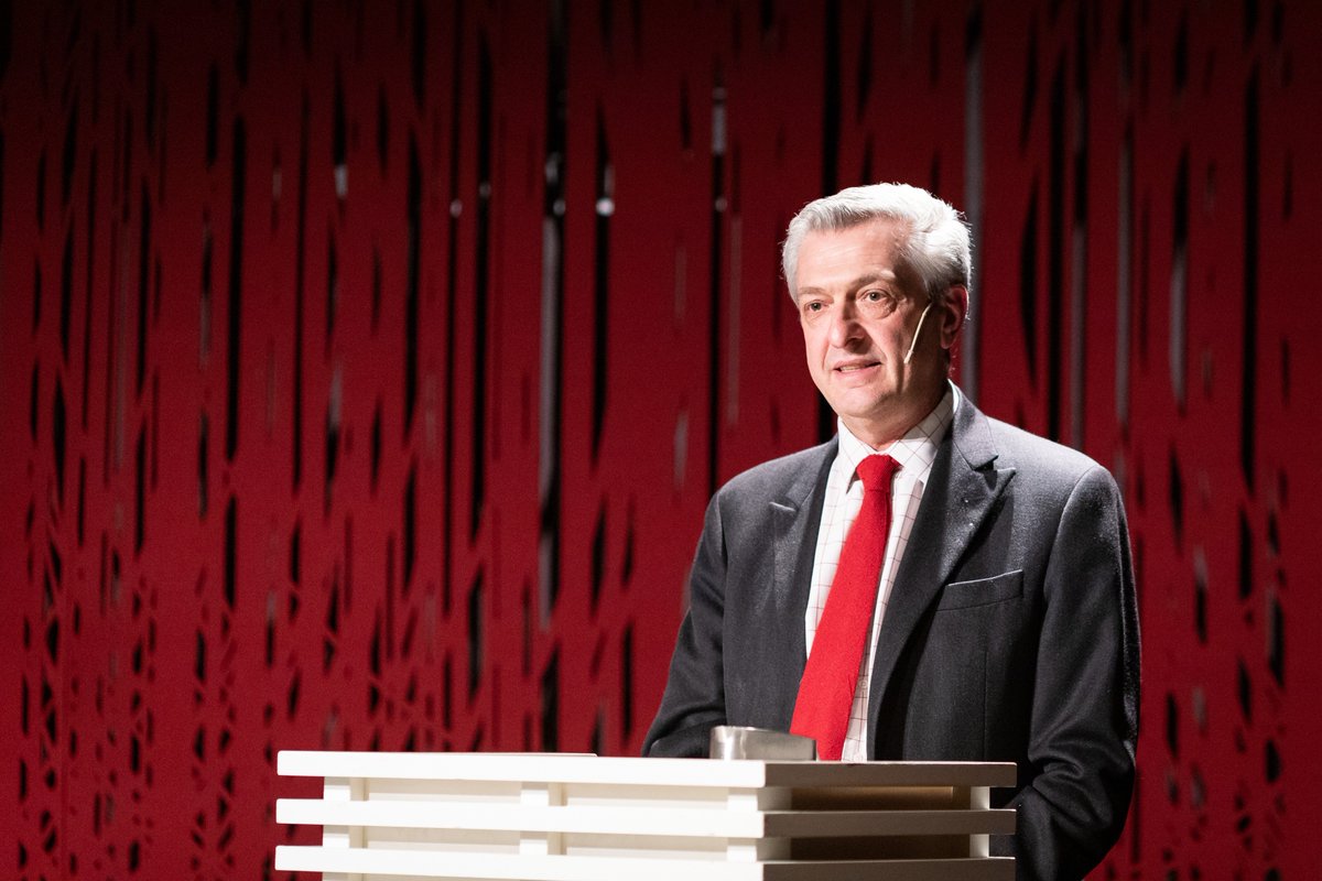 FNsambandet's tweet image. High Commissioner Filippo Grandi on the Global Compact on #Refugees - The pact needs to be upheld. States need to keep their borders open, even though it is difficult. #RefugeeCompact