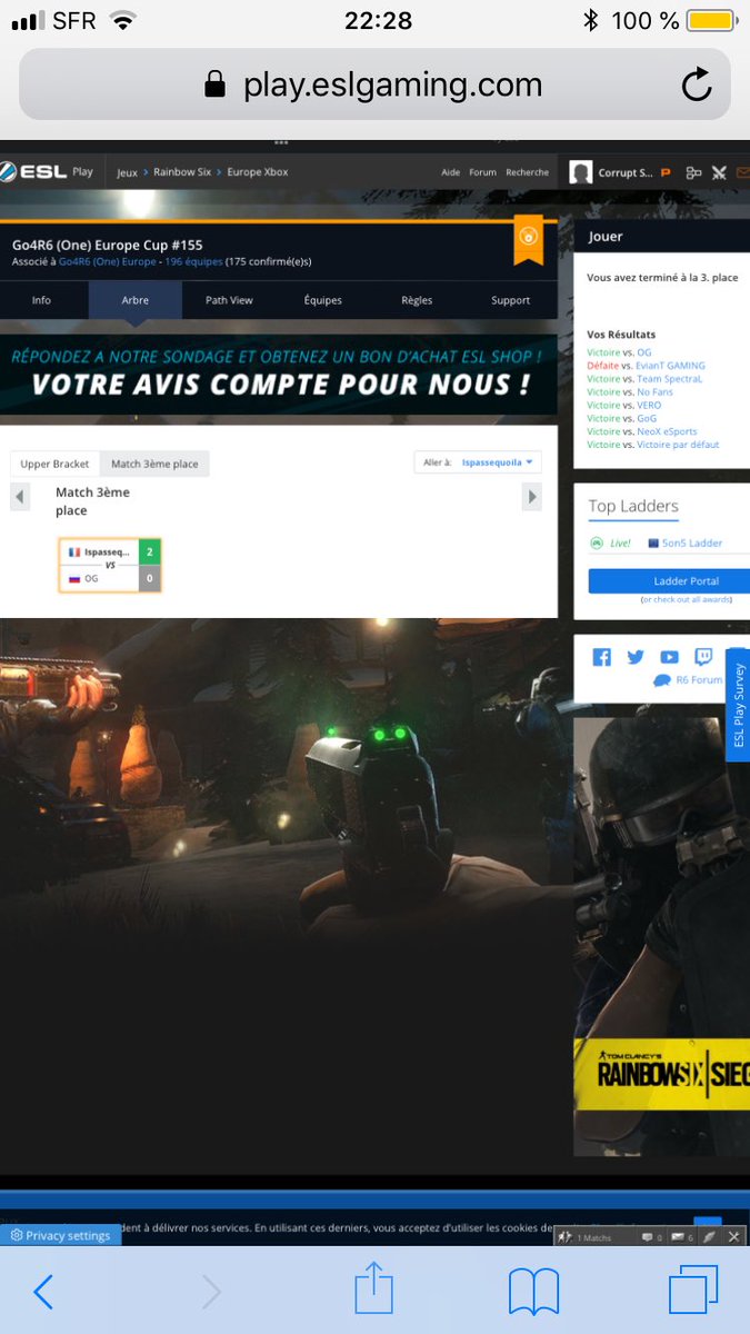 Scxxpe's tweet photo. 2 ème top 3 de suite , GG à l’équipe ❤️ https://t.co/TPH2029Fjd