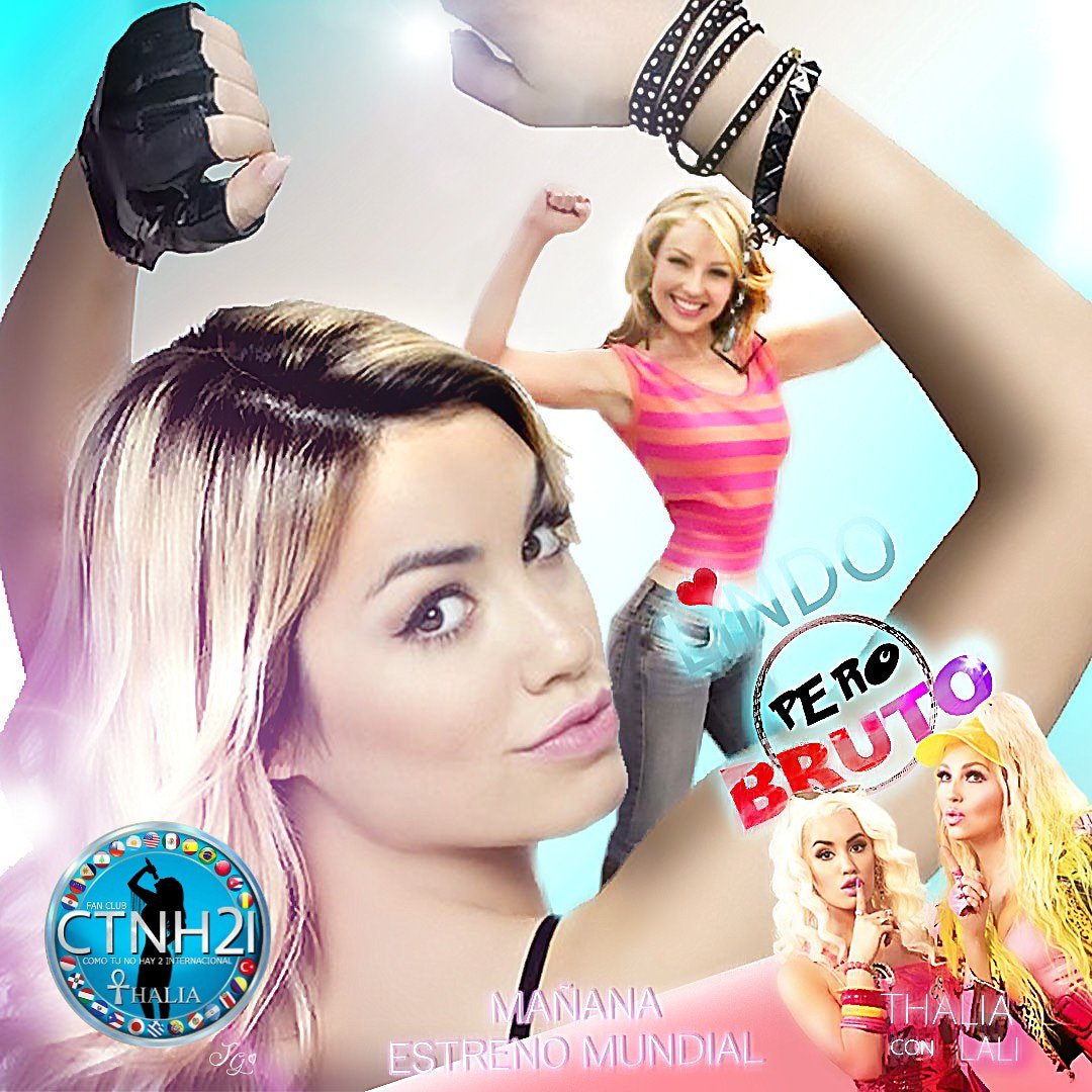thalia_fcctnh2's tweet photo. MAÑANA GRAN ESTRENO MUNDIAL @thalia y @lalioficial nos pondrá a  bailar con su tercer sencillo del álbum #Valiente  "Lindo Pero Bruto" @MTVLAargentina
🍌🍭🍦🍌🍭🍦
#NewSingle. 
#Reinadelpoplatino. 
#Lindoperobruto. 

@thalia_fcctnh2i https://t.co/IRfrug3XMR