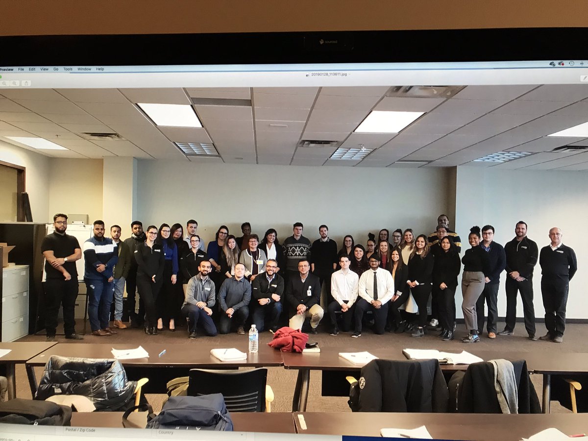 Today, students from #Marketing, #SupplyChain, #Managementstudies, and #HR degrees <a href="/humbercollege/">Humber</a> officially kicked off their #capstone projects in partnership with <a href="/HDSupply/">HD Supply</a> this is what <a href="/PolyCan/">Polytechnics Canada</a>  is about.#Amazing learning experience. <a href="/Alvina_Cassiani/">Alvina Cassiani</a> <a href="/PaulGriffin50/">Paul Griffin</a>