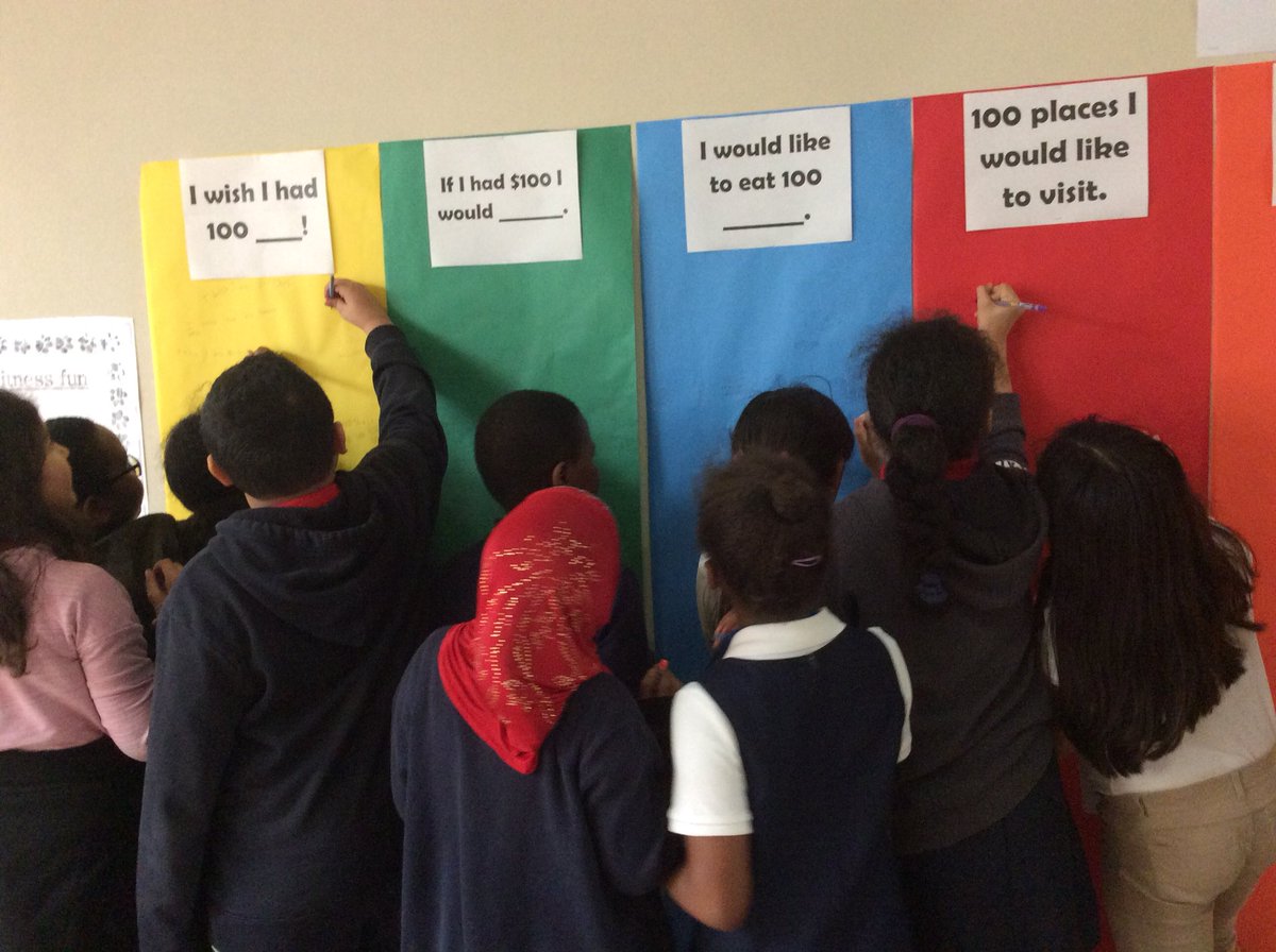 Perez_aissa_lib's tweet photo. Celebrating 100 days of school @KennedyCougs #100daysoflearning @aliefmission @cougslevelup @kennedygamechangers https://t.co/KOHb8okIAQ