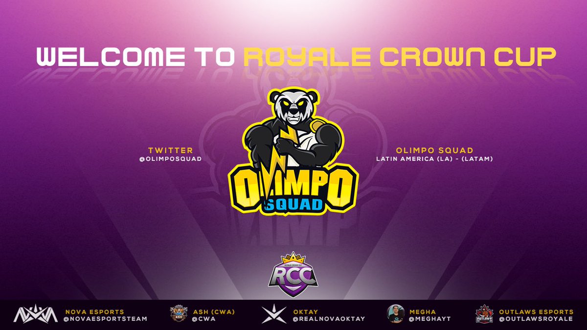 Team Announcement (19/52) 🎉🎊

A well-known <a href="/ClashRoyale/">Clash Royale</a> team in ladder, and the best in their country, from Peru, <a href="/OlimpoSquad/">Olimpo Squad⚡️</a>!

Welcome to <a href="/RoyaleCrownCup/">Royale Crown Cup</a>!