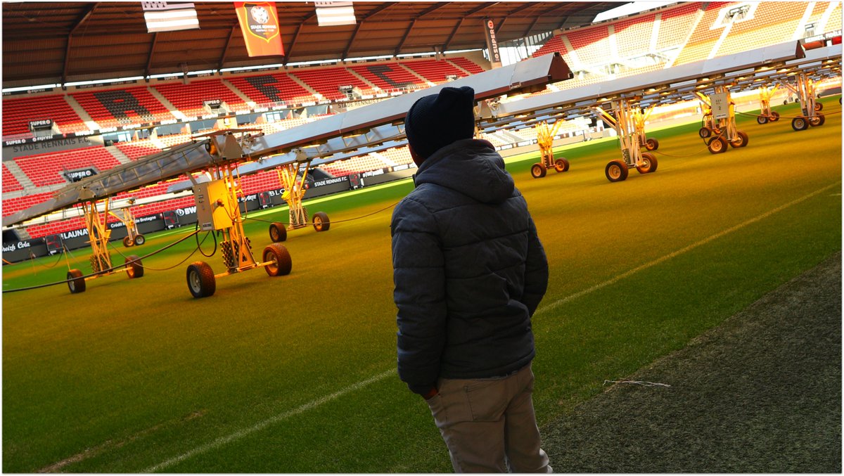 Dans le cadre  de la Journée pro innovations et expérimentations  professionnelles, nous avons effectué une visite du Stade Rennais avec les apprentis <a href="/SaintExupery35/">Lycées Antoine de Saint-Exupéry</a> #RoazhonPark <a href="/staderennais/">Stade Rennais F.C.</a> #Rennes  #Bretagne 📸 #BabasBbk