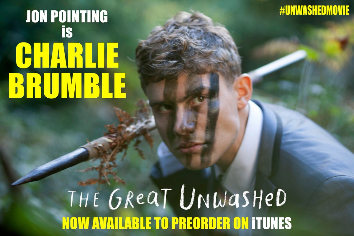 UnwashedMovie's tweet photo. *** @JonPointing is Charlie Brumble in The Great #UnwashedMovie - pre-order now on @iTunes https://t.co/1gSWZaP0sG #MangooseFilms https://t.co/VpTbmKMLUQ https://t.co/3iQI92yPJB